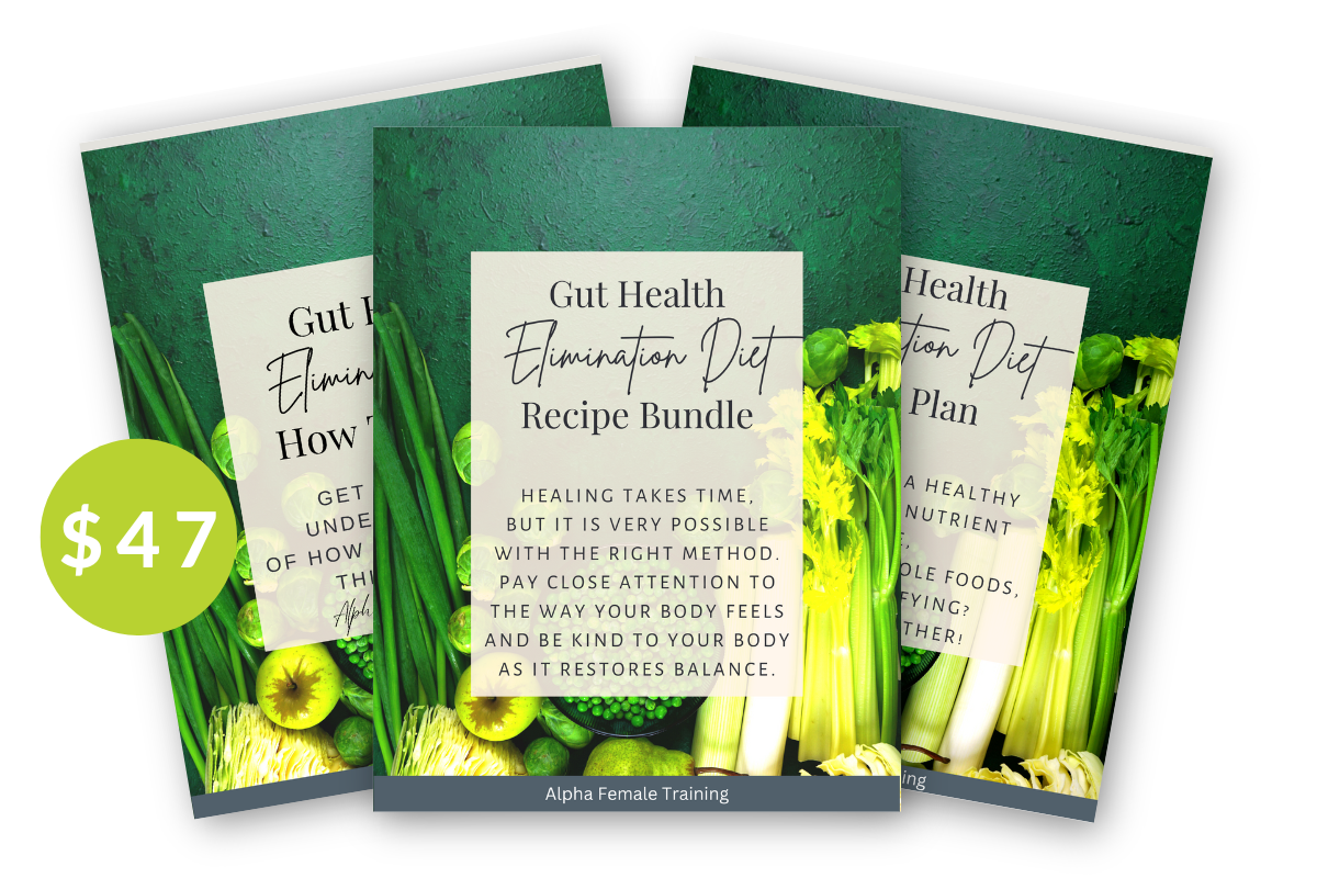 elimination diet meal plan bundle