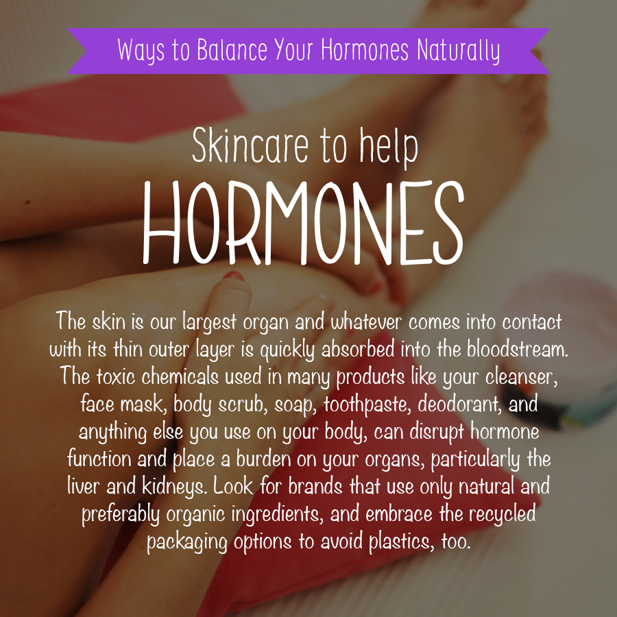 skincare for hormonal balance