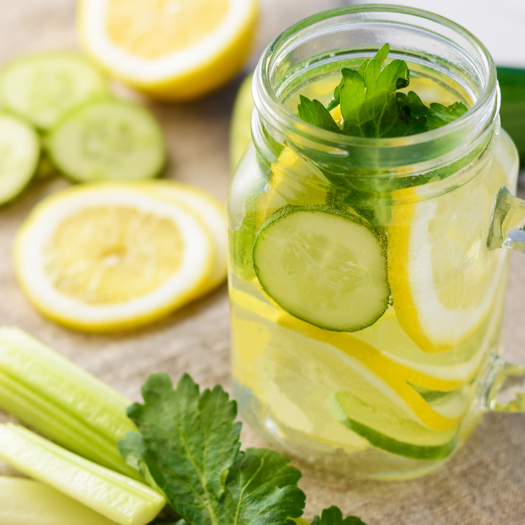 detox water for a flat belly