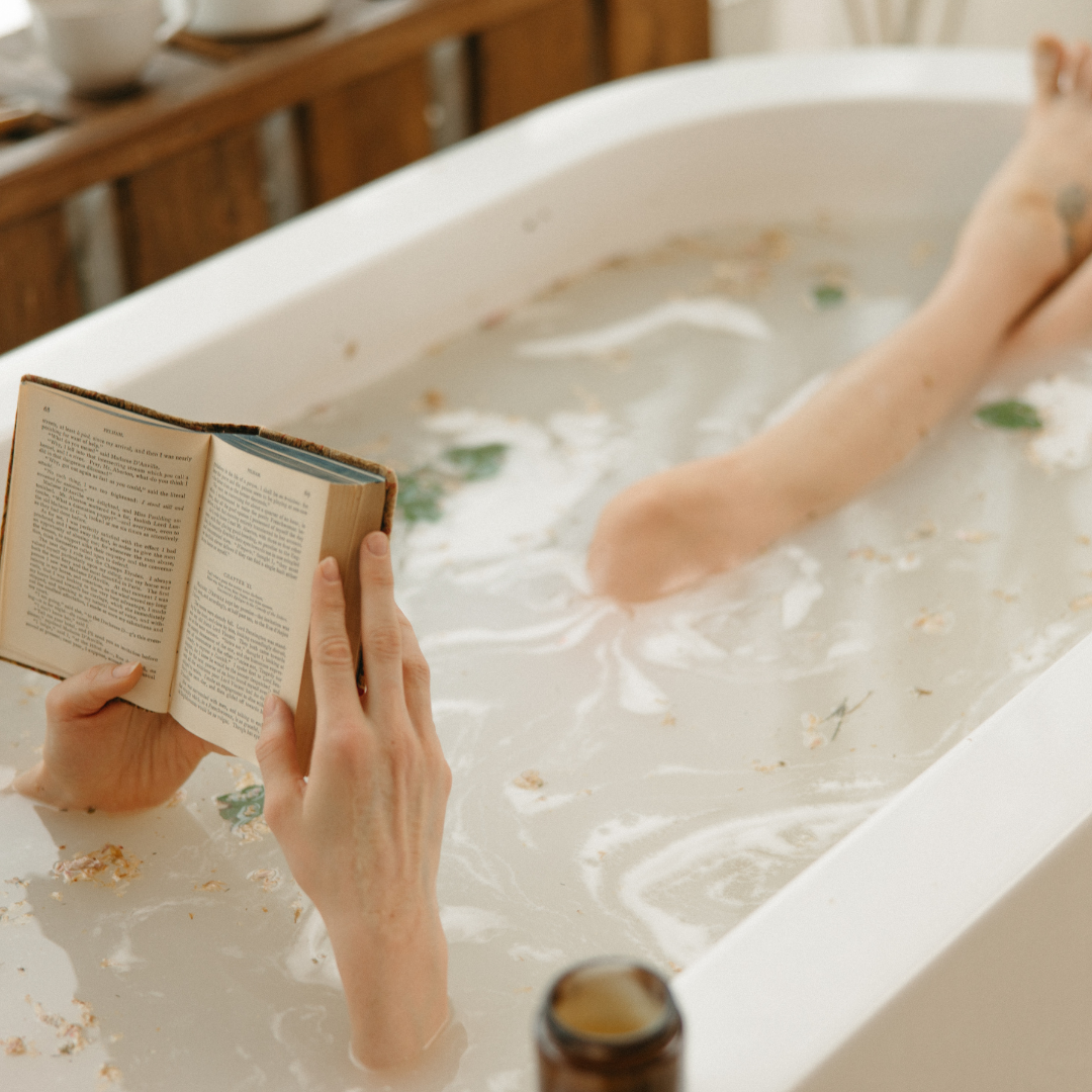 relaxing bath