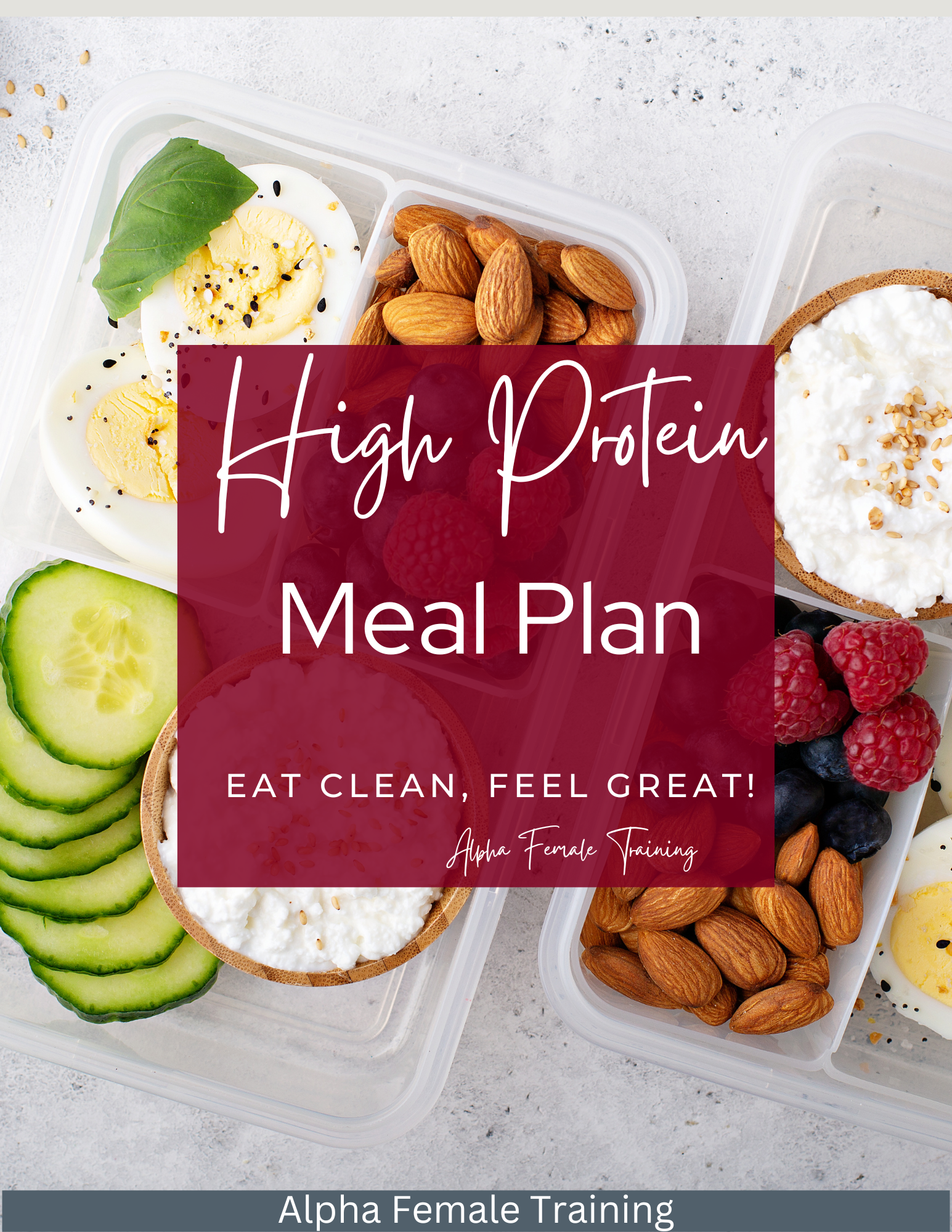 high protein meal plan