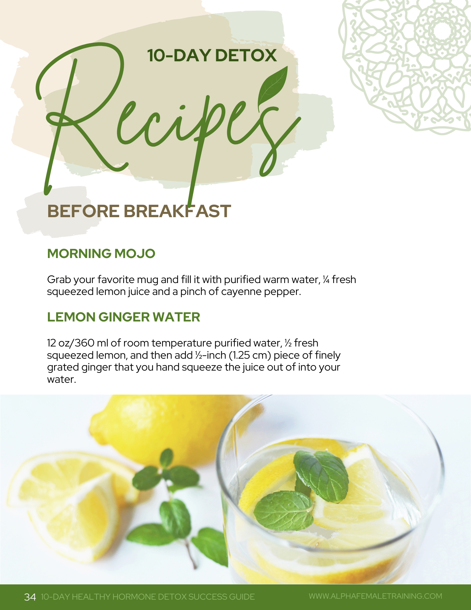 hormone detox recipes