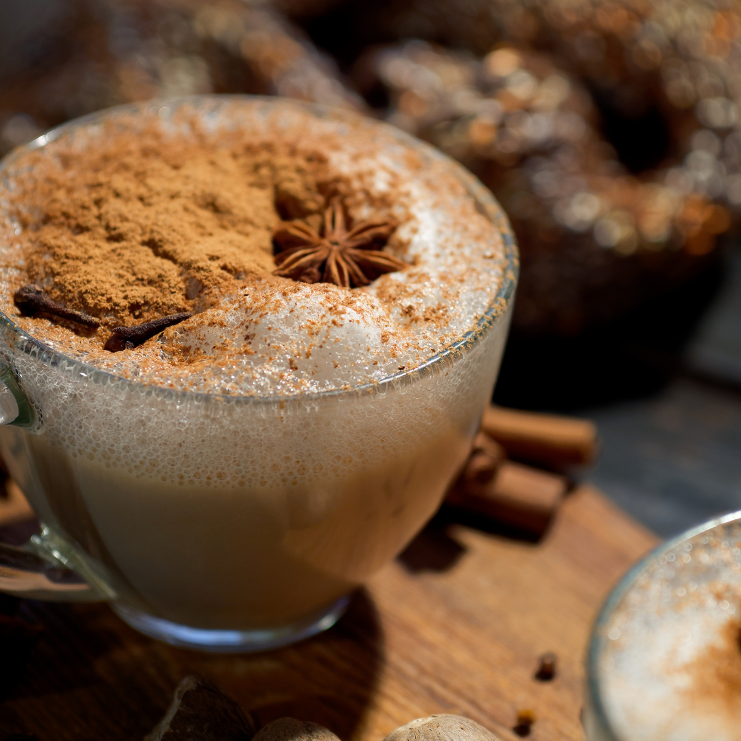 healthy chai latte