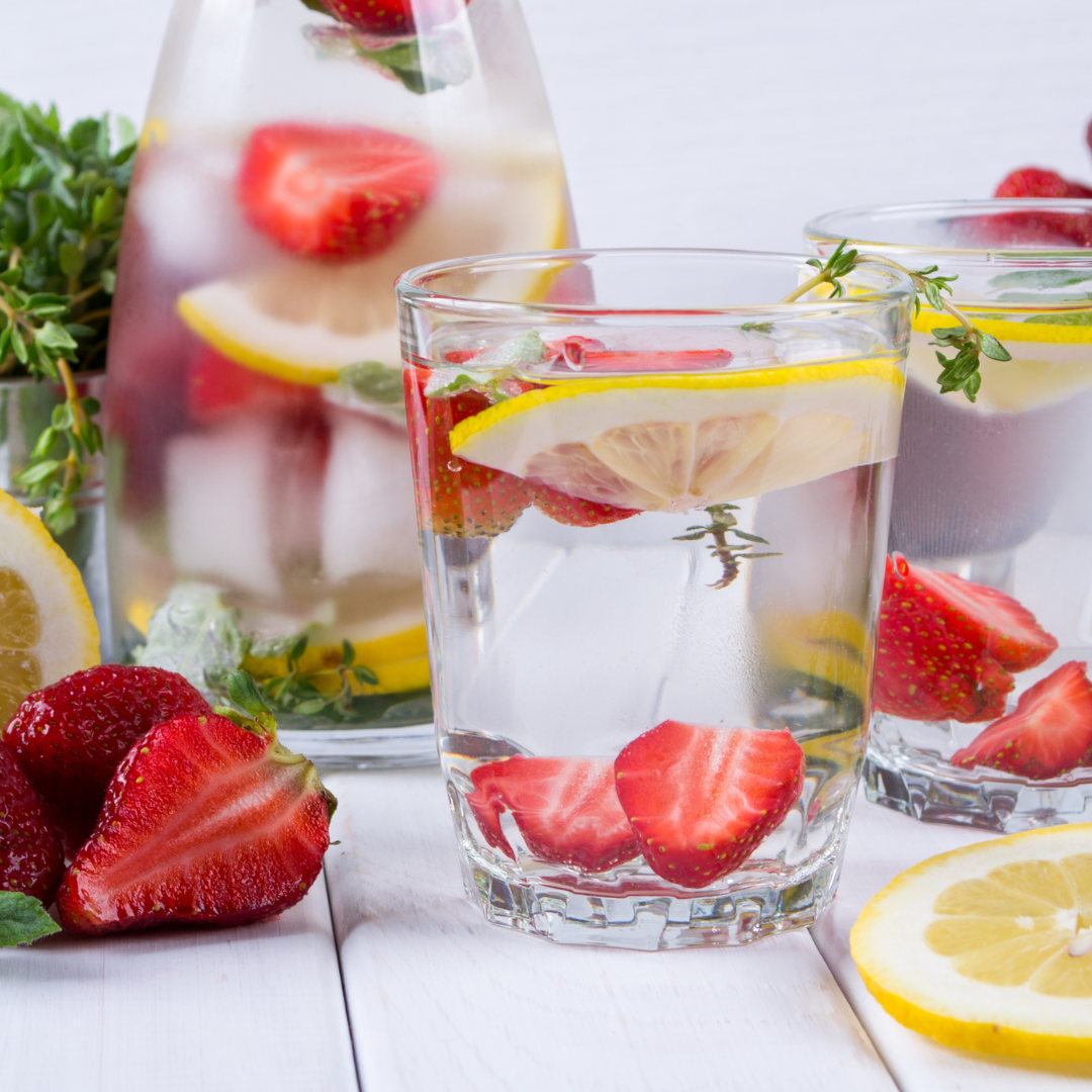 fruit infused water