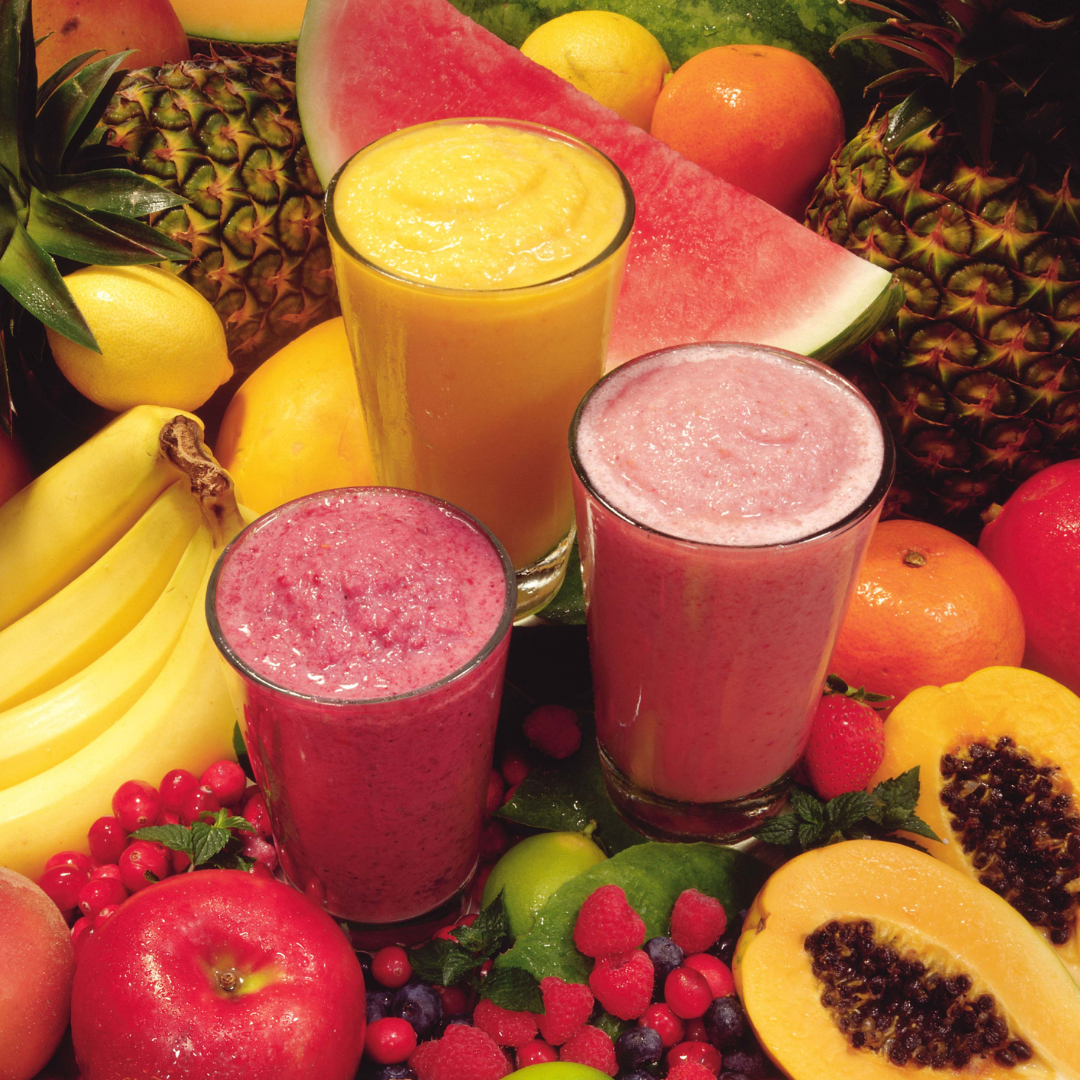 tropical fruit smoothie