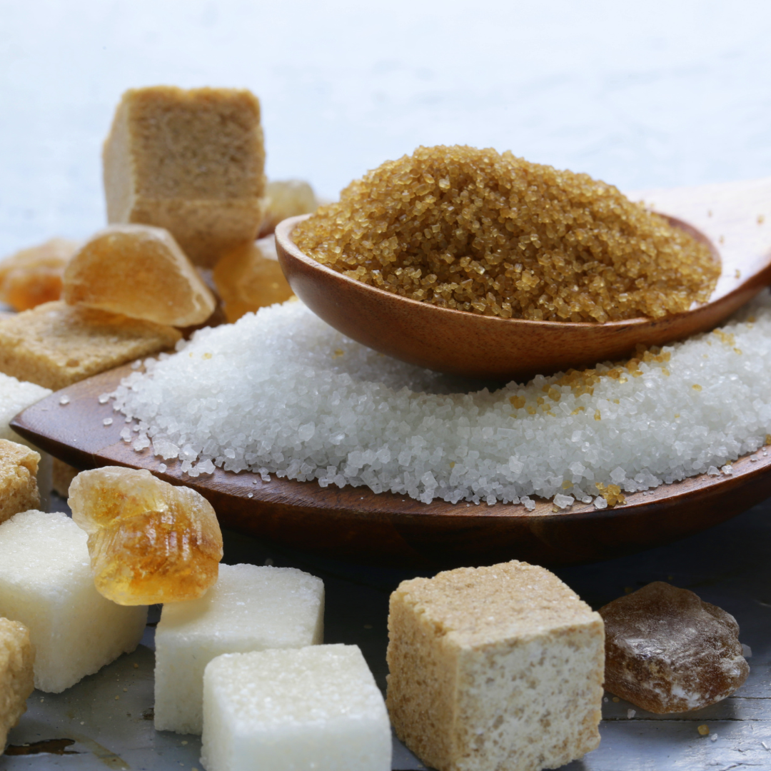 types of sugar 